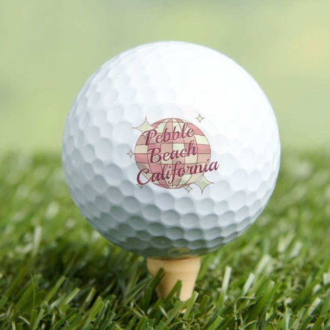 Pebble Beach California Golf Ball (Von Creator hochgeladen)