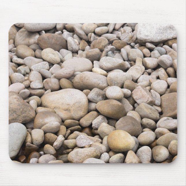 Pebble-Hintergrundmuster Mousepad (Vorne)