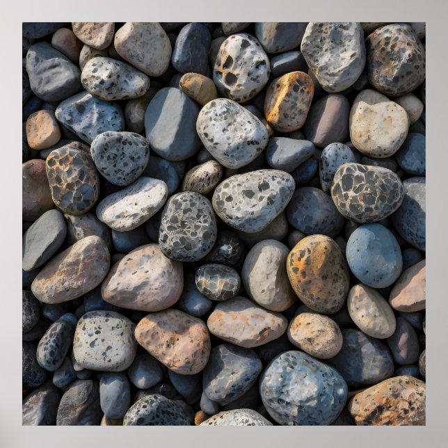Pebble Mosaic Poster (Vorne)