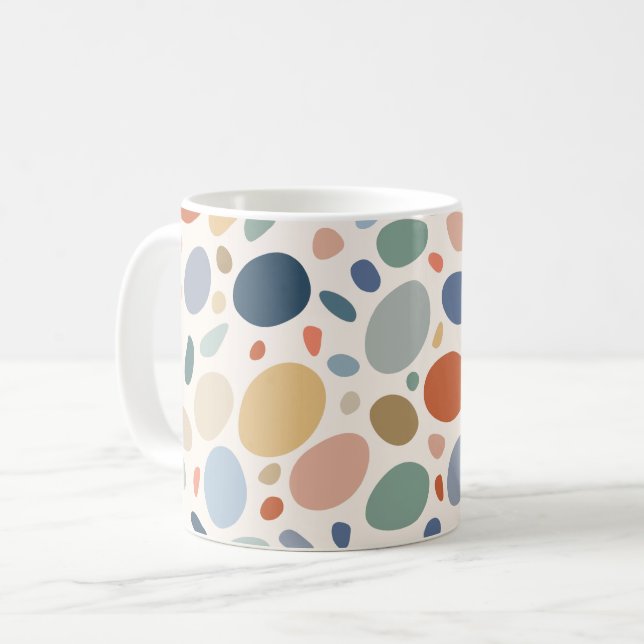 Pebble Palette Kaffeetasse (Vorderseite Links)