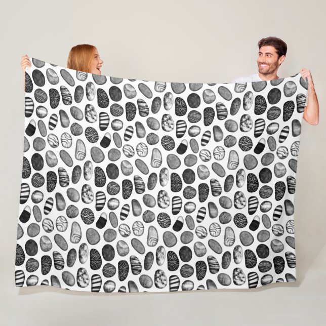 Pebble Pattern Fleecedecke (Beispiel)
