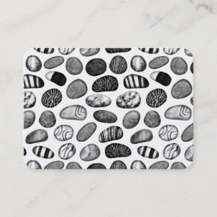 Pebble Pattern Visitenkarte