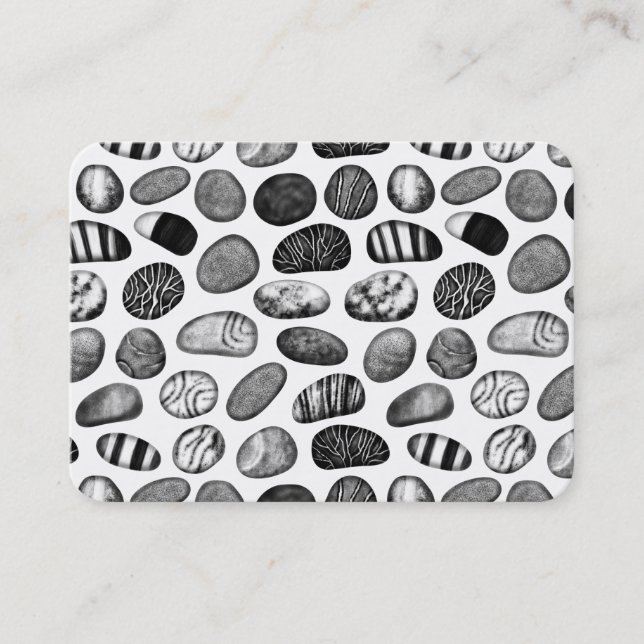 Pebble Pattern Visitenkarte (Vorderseite)