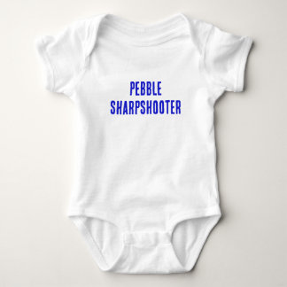 Pebble Sharpshooter - Baby Bodysuit blue Strampler