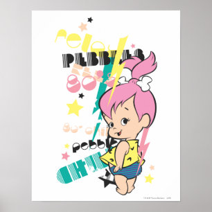 PEBBLES™ 80er Punk Poster