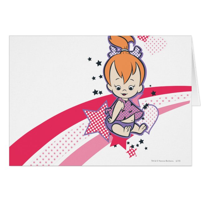 PEBBLES™ auf rosa Regenbogen (Vorderseite (Horizontal))