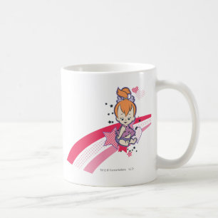 PEBBLES™ auf rosa Regenbogen Tasse