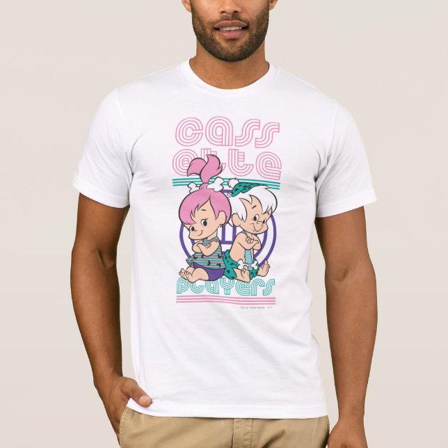 PEBBLES™ & BAM™ Kassettenspieler T-Shirt (Vorderseite)