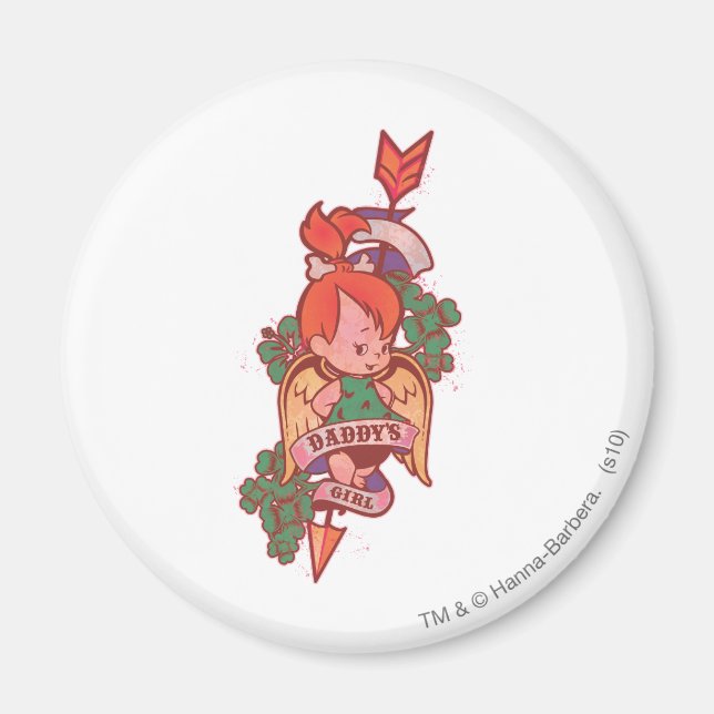 PEBBLES™ Daddy's Girl Magnet (Vorne)