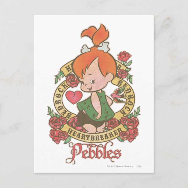 PEBBLES™ Heartbreaker Postkarte (Vorderseite)