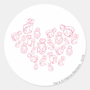 PEBBLES™ In All Flavors Runder Aufkleber