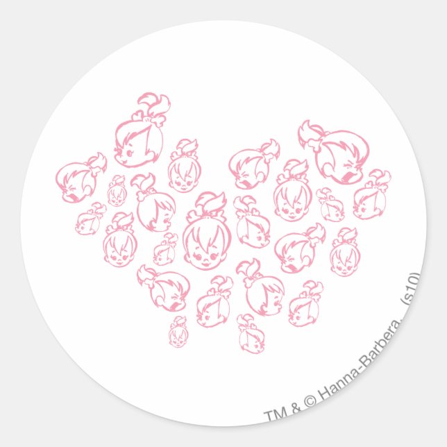 PEBBLES™ in allen Aromen Runder Aufkleber (Vorderseite)