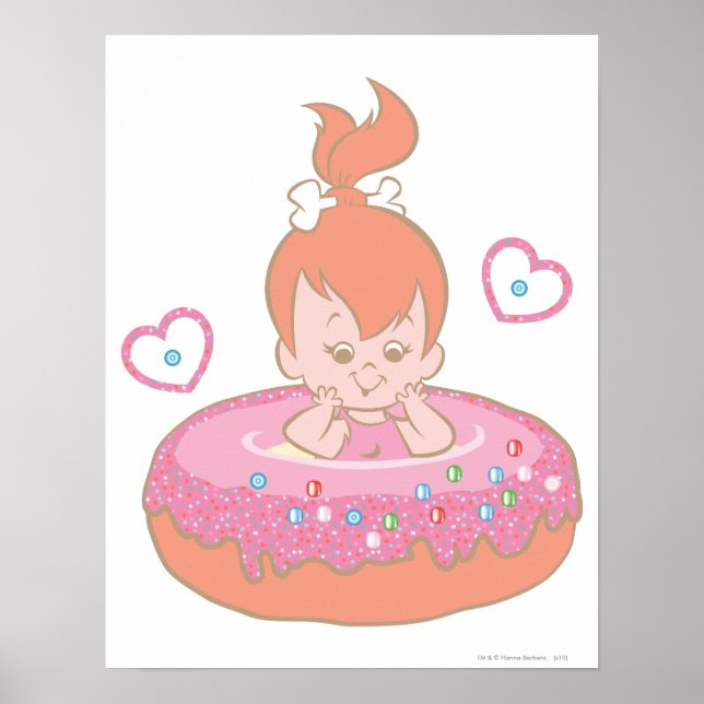 PEBBLES™ in Donut Poster (Vorne)
