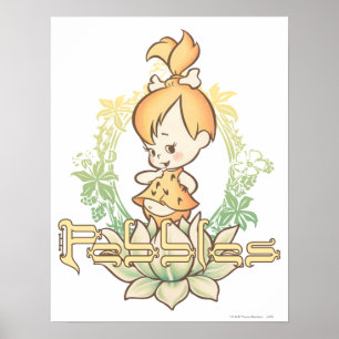 PEBBLES™ in Lotus-Blume Poster