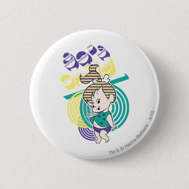 PEBBLES™ Kind der 80er Jahre Button (Vorderseite)