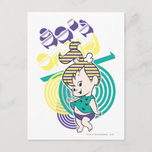 PEBBLES™ Kind der 80er Jahre Postkarte