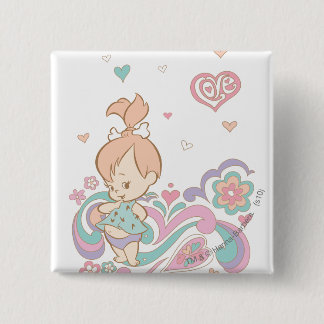 PEBBLES™ Liebe Wirbel Button