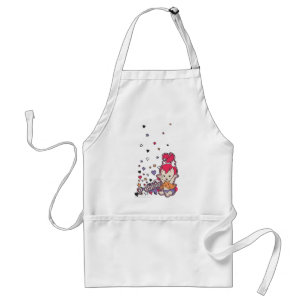 PEBBLES™ Lila Herz Schürze