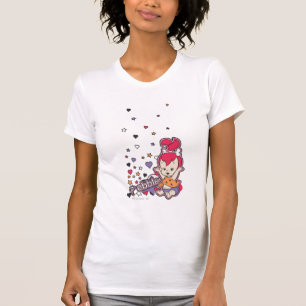 PEBBLES™ lila Herz T-Shirt