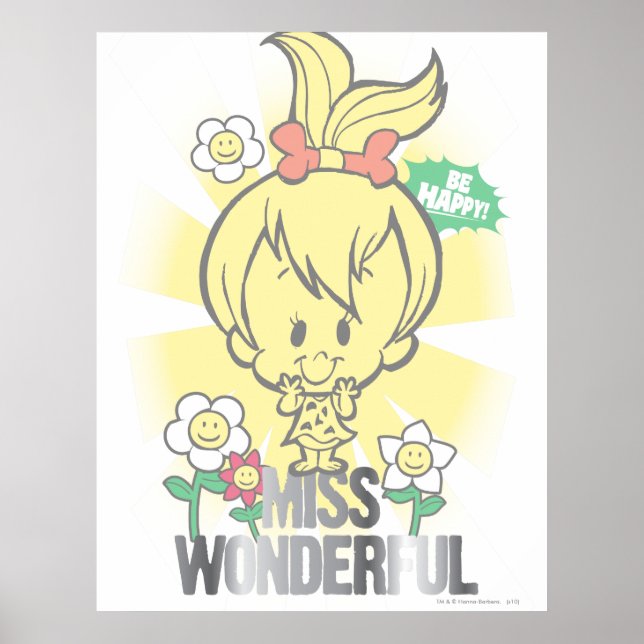 PEBBLES™ Miss Wonderful Poster (Vorne)