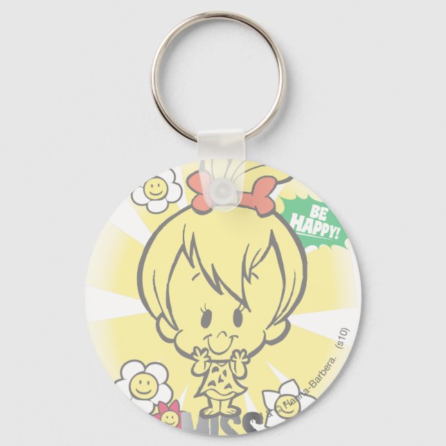 PEBBLES™ Miss Wonderful Schlüsselanhänger (Vorderseite)