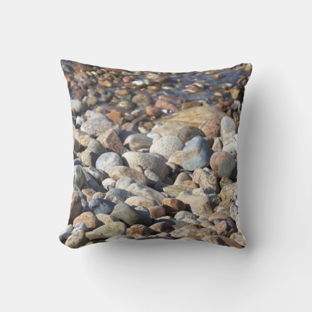 Pebbles Photo Pillow Kissen (Vorderseite)
