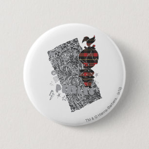 PEBBLES™ Punk Kariert Button