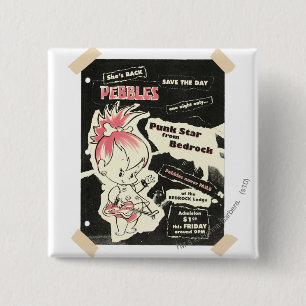 PEBBLES™ Punk Rock Legende Button