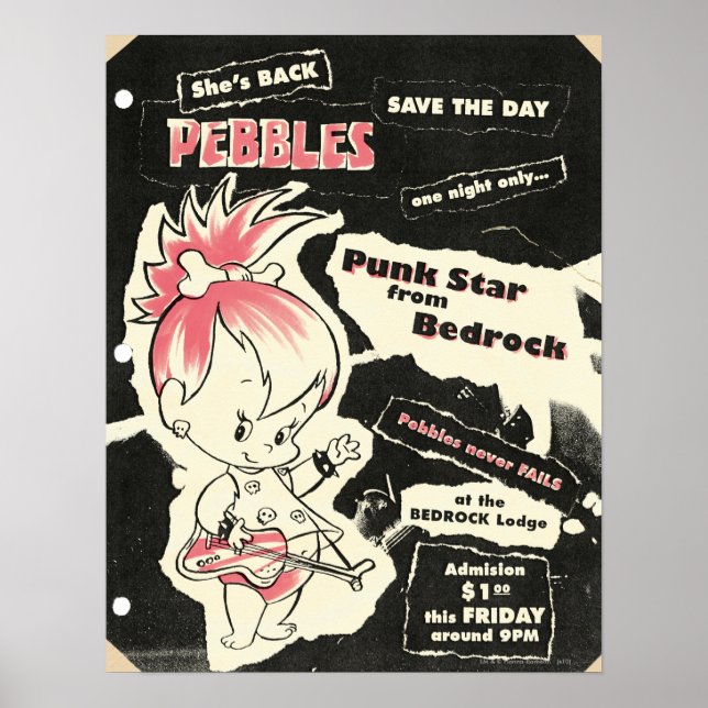 PEBBLES™ Punk Rock Legende Poster (Vorne)