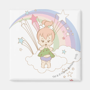 PEBBLES™ Rainbow Stars Magnet