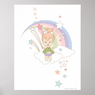 PEBBLES™ Rainbow Stars Poster