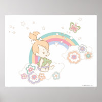 PEBBLES™ Regenbogen- und Blume-Wolken