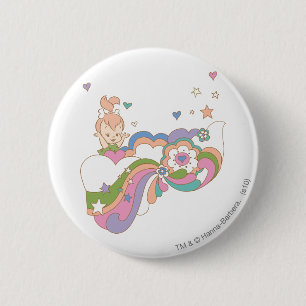 PEBBLES™ Regenbogen-Wolke Button