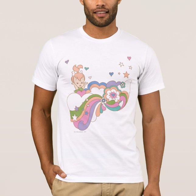 PEBBLES™ Regenbogenwolke T-Shirt (Vorderseite)