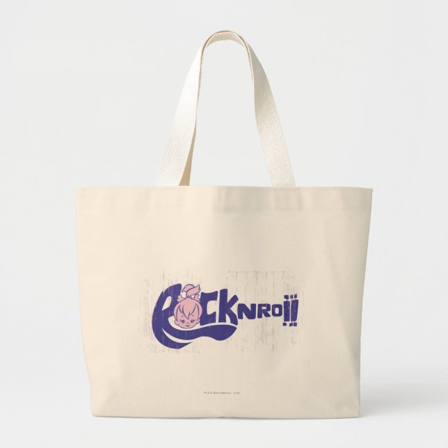 PEBBLES™ Rock'n'Roll Jumbo Stoffbeutel (Vorne)