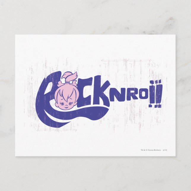 PEBBLES™ Rock'n'Roll Postkarte (Vorderseite)