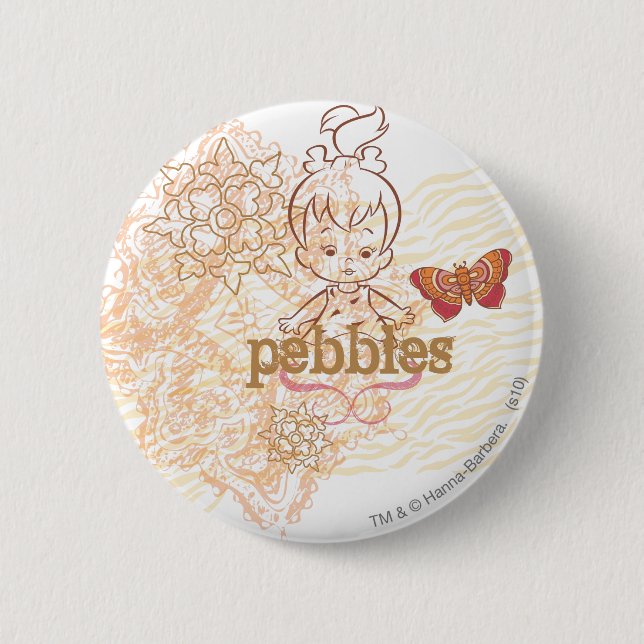 PEBBLES™ Sanddesign Button (Vorderseite)