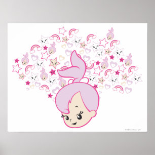 PEBBLES™ Star Print Poster