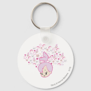 PEBBLES™ Star Print Schlüsselanhänger