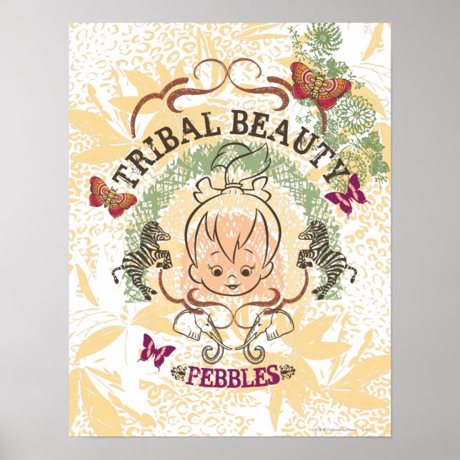 PEBBLES™ Tribal Beauty Poster (Vorne)