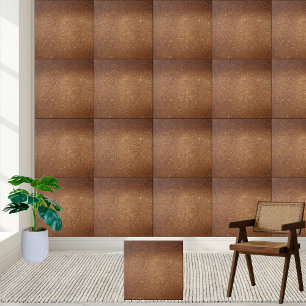 Pecan Caramel Brown Glitzer Wall Floor Küche Fliese