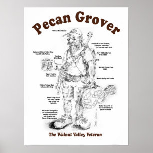 Pecan Grover 15x20 Poster