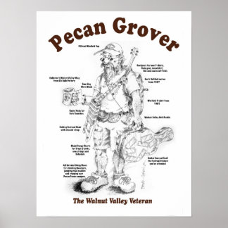 Pecan Grover 15x20 Poster