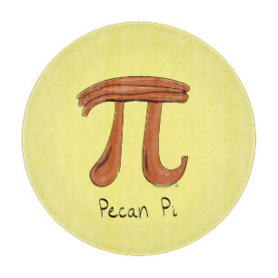 Pecan Pi Niedlich Mah Pi Day Pie Cutting Board Schneidebrett