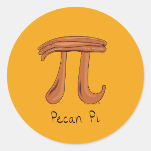 Pecan Pi Niedlich Mathematik Pi Day Stickers
