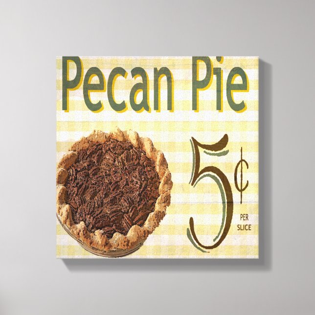 Pecan Pie Leinwanddruck (Vorderseite)