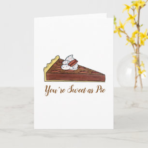 Pecan Pie Tart Southern Food Dessert Sweet as Pie Karte