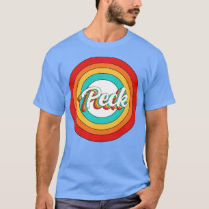 Peck Name Shirt Vintag Peck Circle