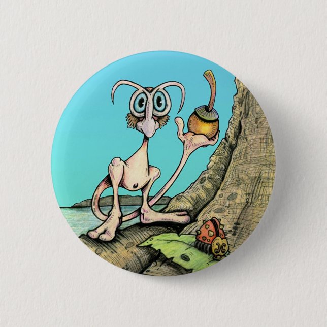 Pecker-Knopf Button (Vorderseite)