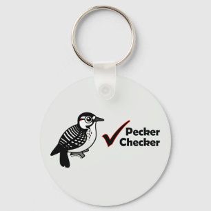 Pecker Schachbrett Schlüsselanhänger